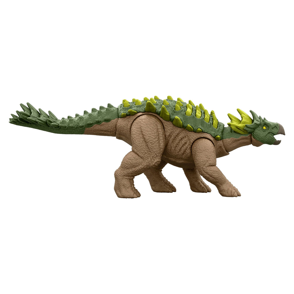 Jurassic World Rebirth Strike Attack Yuxisaurus Dinosaur Toy, Single Strike Action, Authentic & Posable