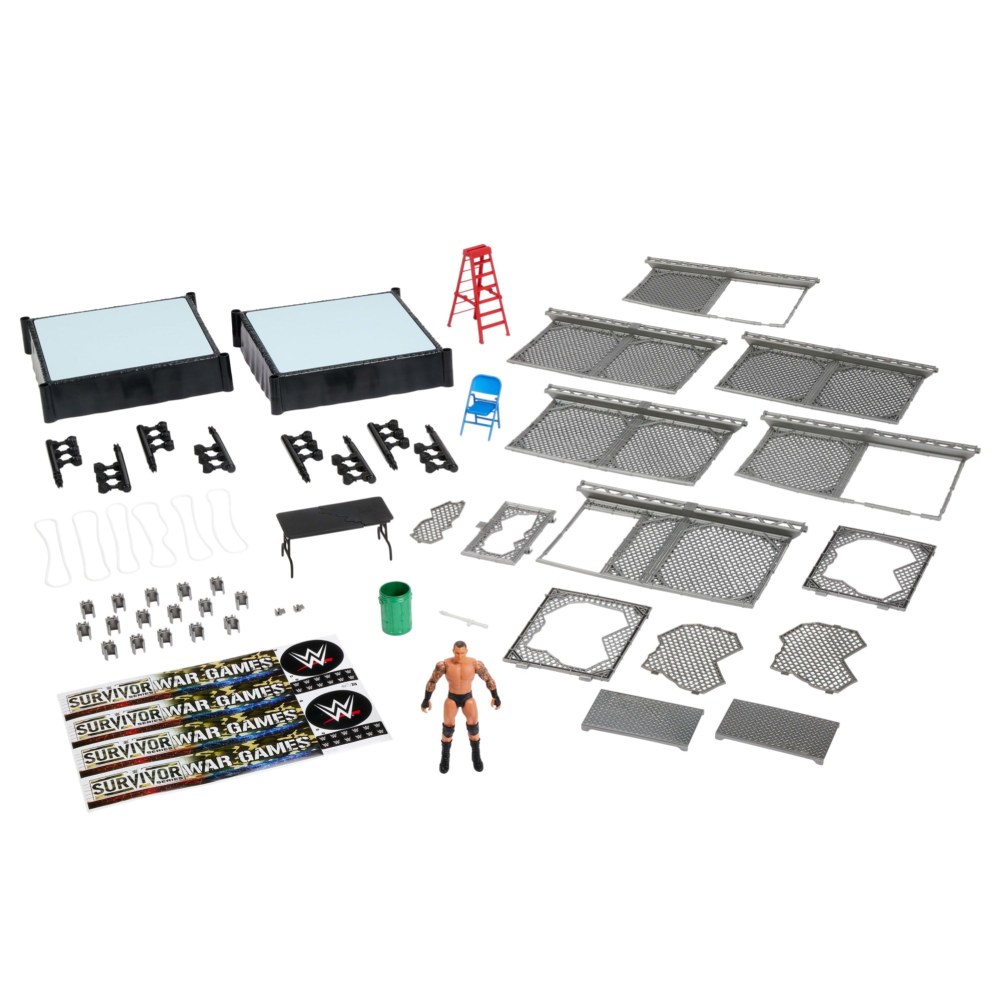 Wwe-Coffret Les Guerriers du Ring Survivor Series-Coffret Avec 2Rings