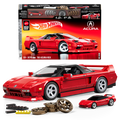 Mattel Brick Shop Hot Wheels ’90 Acura NSX Building Toy (876 Pieces), for Collectors