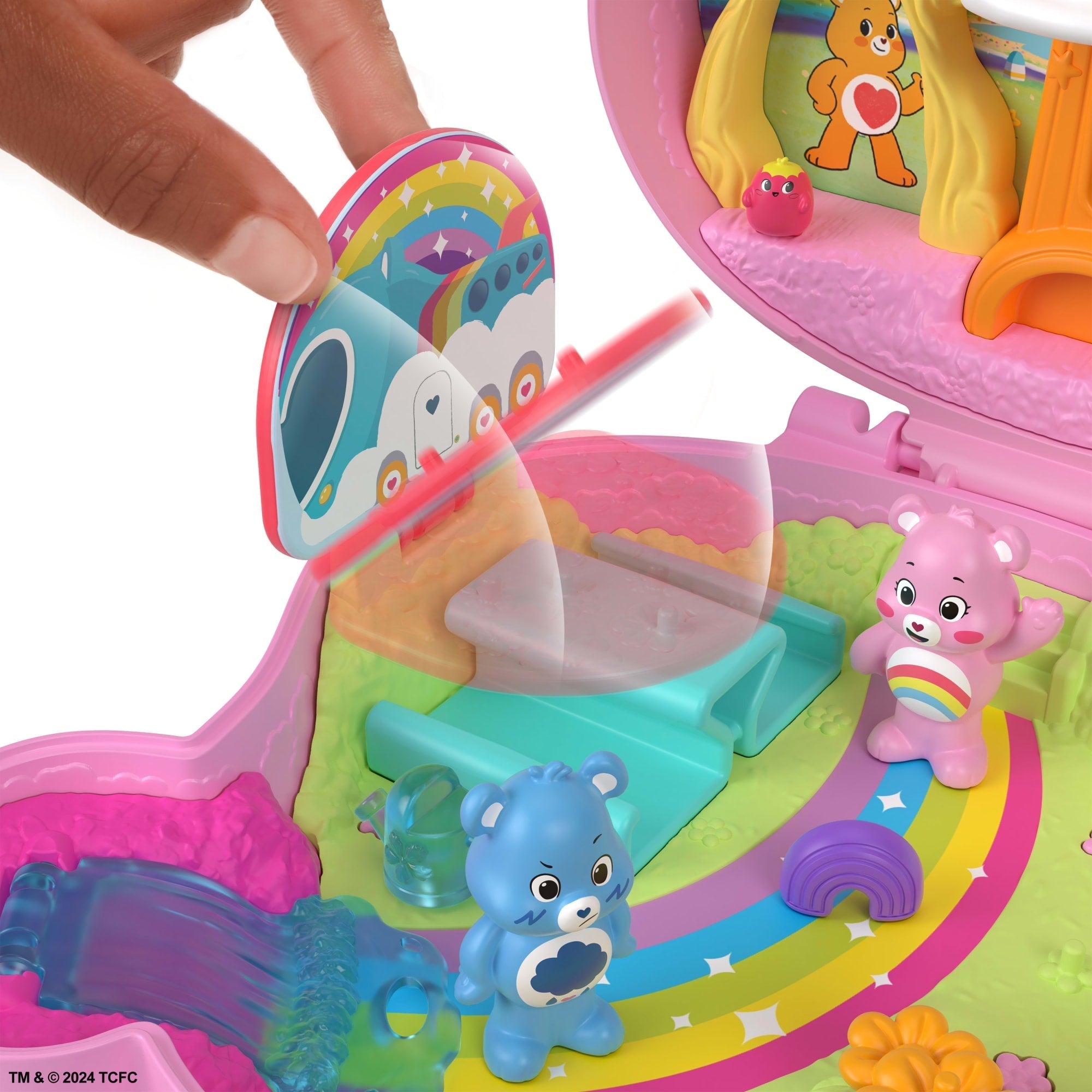 Polly Pocket  Calinours Poupées et Coffrets de Jeu, Véhicule et Acc.