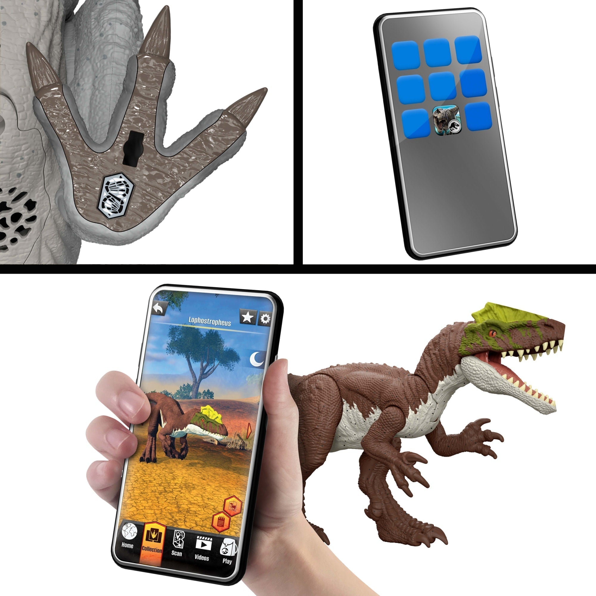 Jurassic World Dinosaurio de Juguete Rebirth Rugido Salvaje Baryonyx