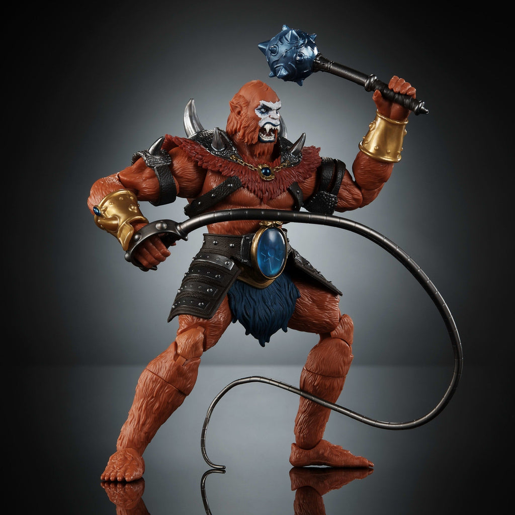 Masters Of The Universe Masterverse New Eternia Beast Man Action Figure, MOTU Toy, 30 Articulations
