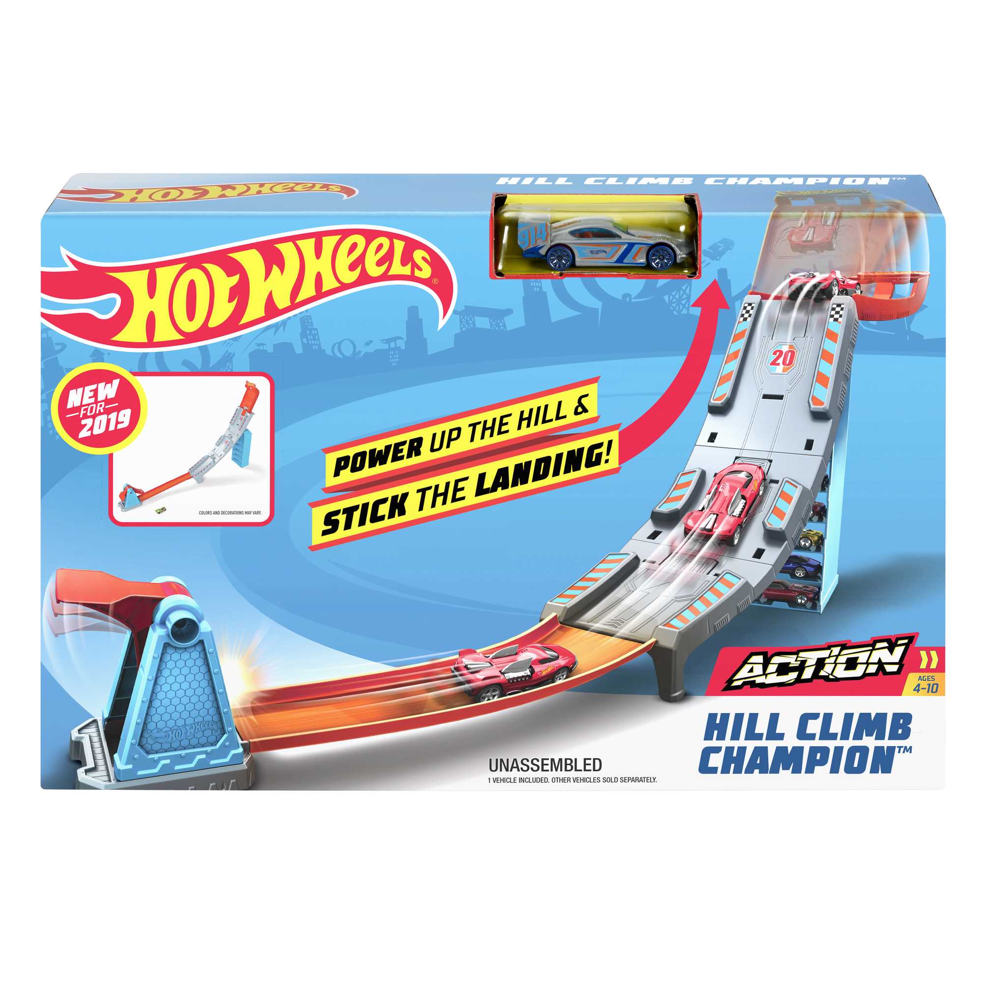 Hot Wheels Action Pista de Juguete Campeonato de las Alturas