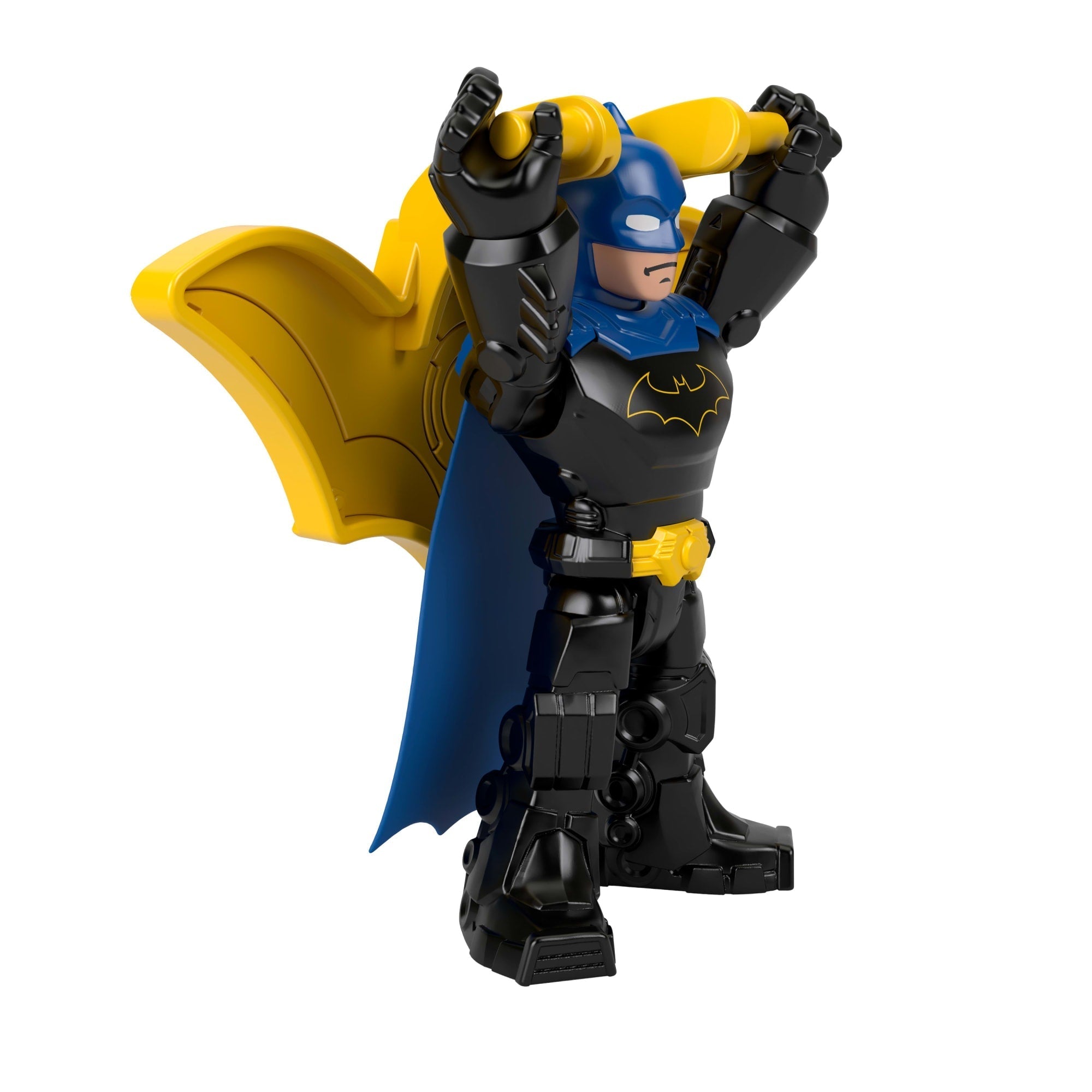 Fisher-Price Imaginext DC Super Friends Metal Force Batman Action Figure & Accessories Set, 3-Inch