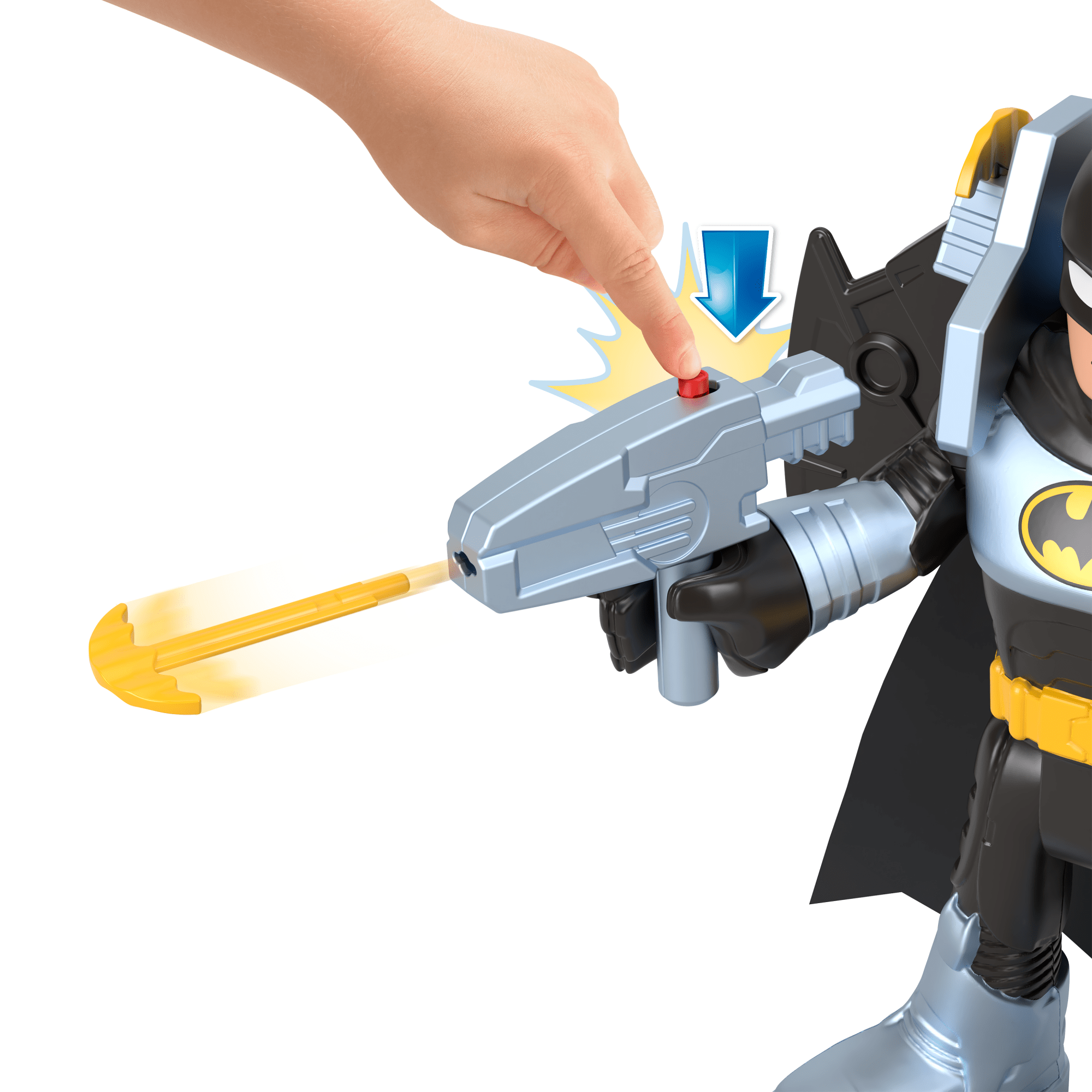 Imaginext-Batman Batglider Dc Super Friends-Figurine Xl