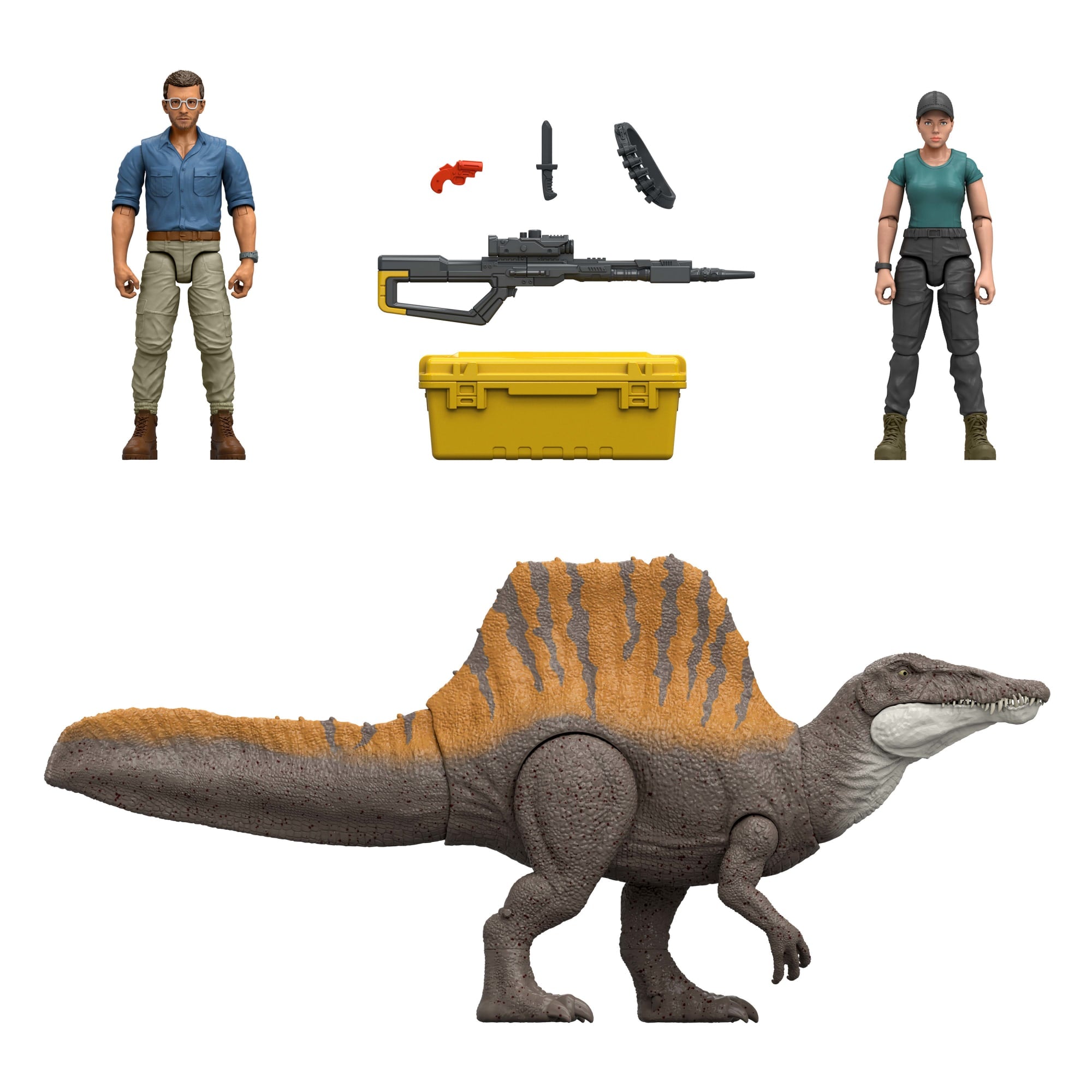 Jurassic World  Rebirth  Coffret Histoire  Danger Spinosaure