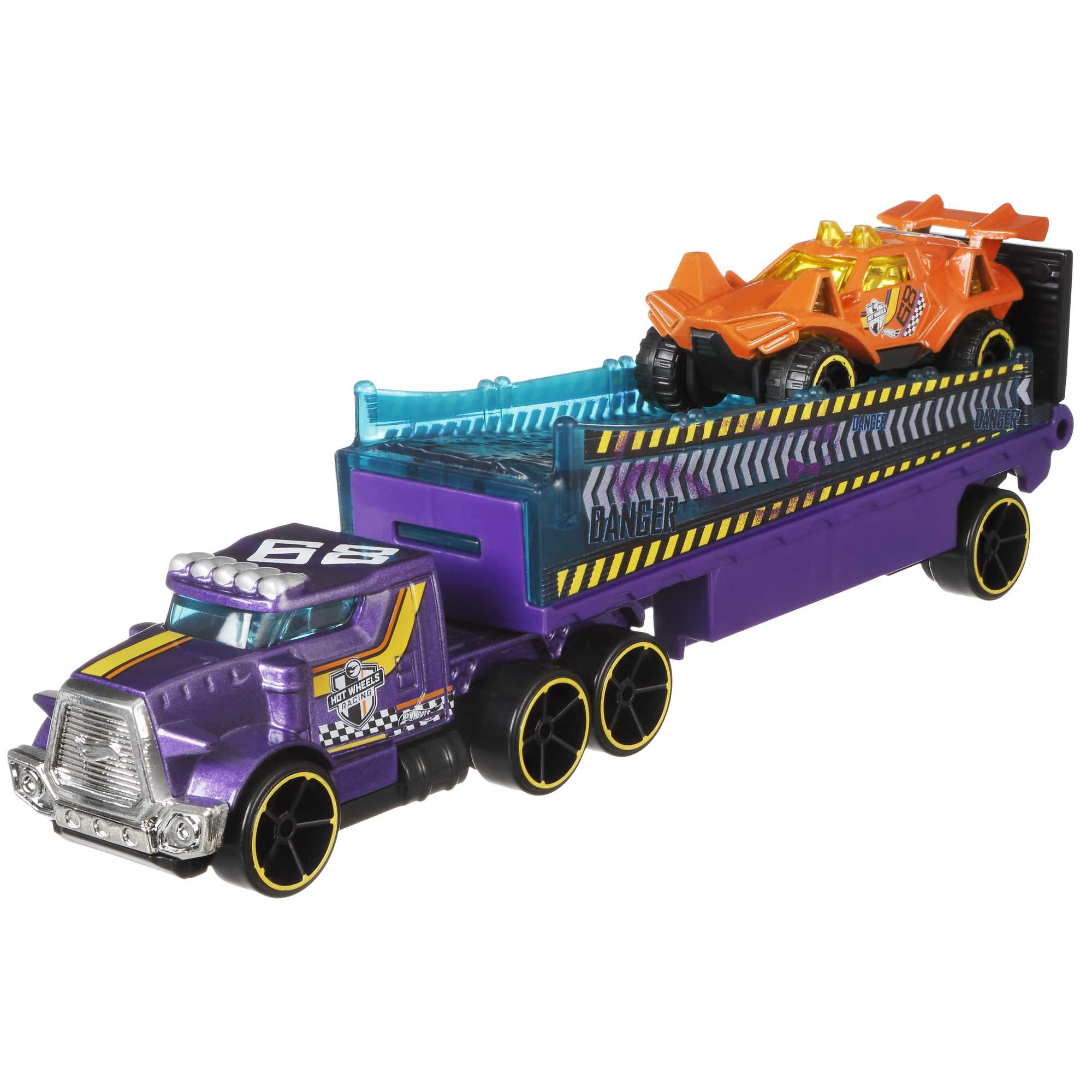 Hot Wheels Diecast Veículo de Brinquedo Transportador de Carros de Luxo