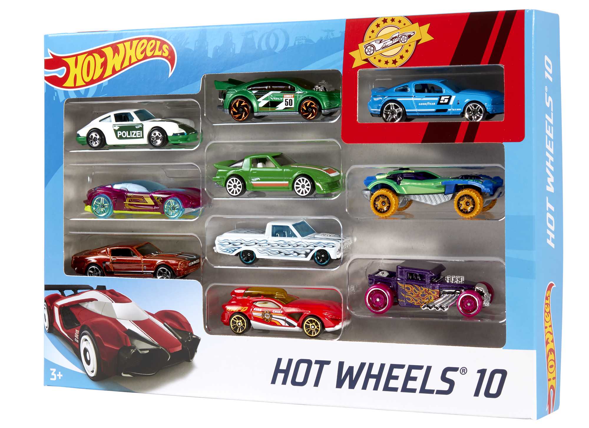 Hot Wheels 10-Car Pack