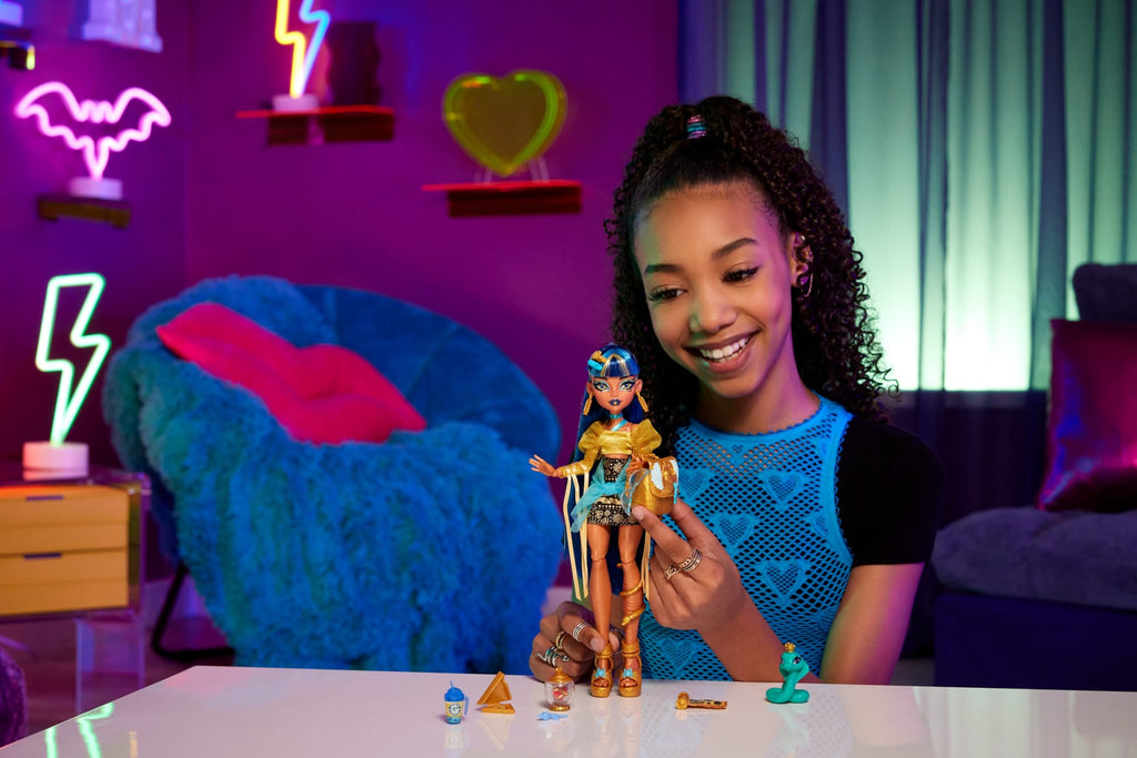 Monster High Boneca Cleo Novo Visual