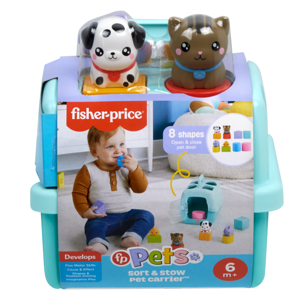 Fisher-Price®-Trieur Caisse de Transport D’Animaux-Trieur 8Blocs