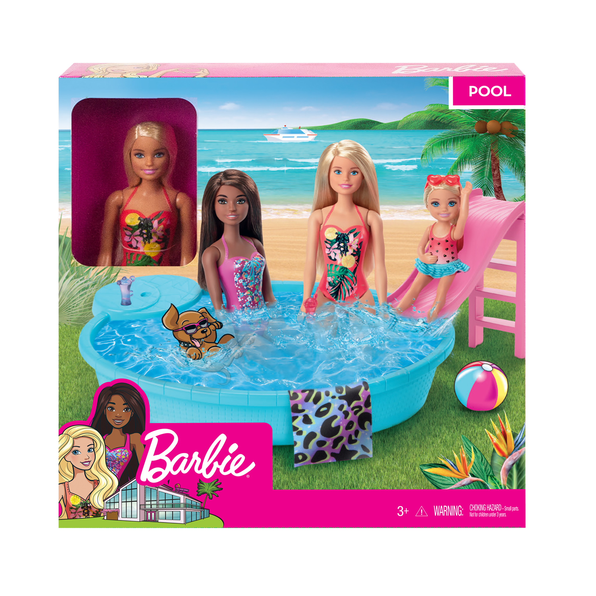Barbie Poupée et Coffret
