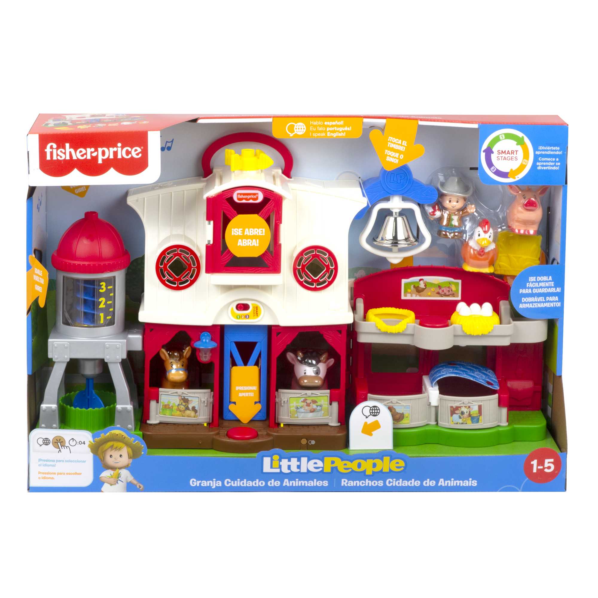 Little People Brinquedo para Bebês Cuidados com Animais de Fazenda