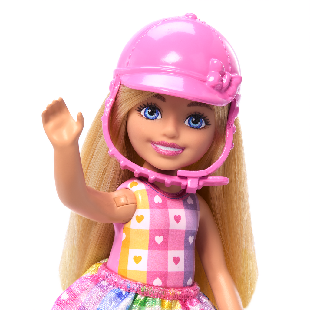 Barbie Set de Juego Chelsea Paseo en Pony