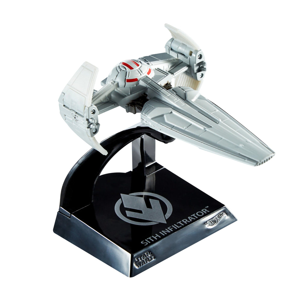 Hot Wheels Collector Vehículo de Colección Star Wars Nave Sith Inflitrator