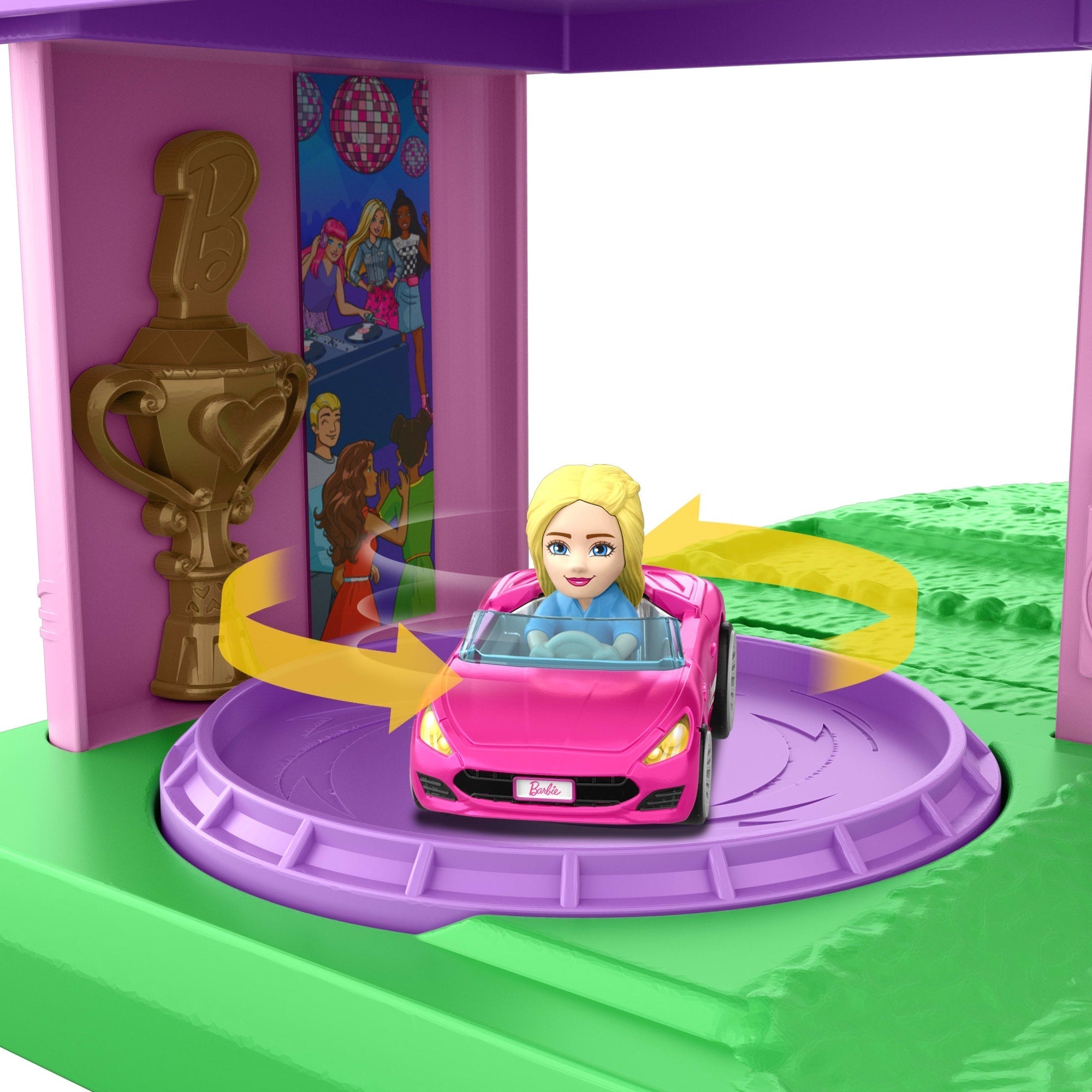 Hot Wheels  Racerverse  Coffret Piste  Course Spirale Barbie