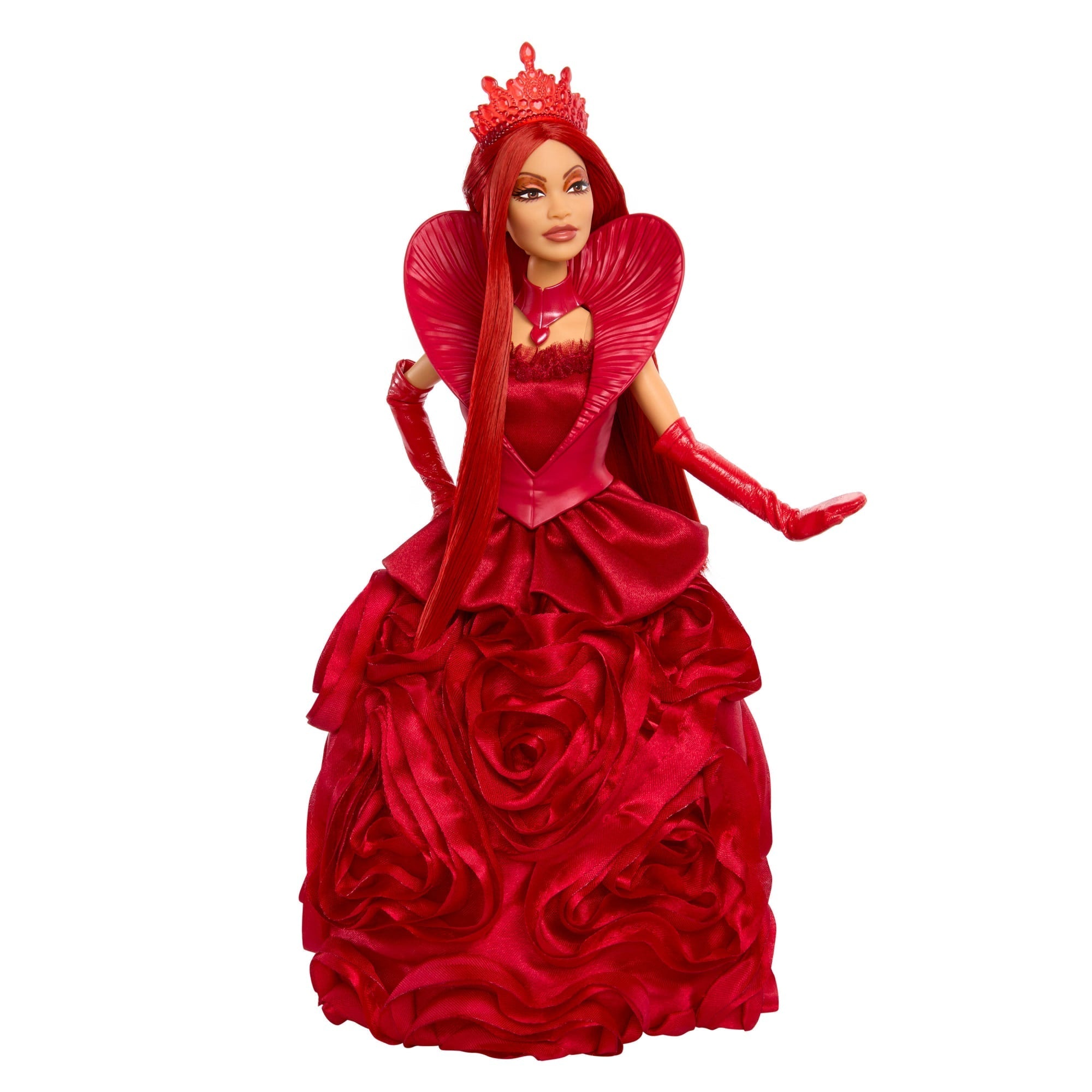 Disney Descendants: The Rise Of Red  Queen Of Heart Fashion Doll With Movie-inspired Royal Rose Gown & Accessories