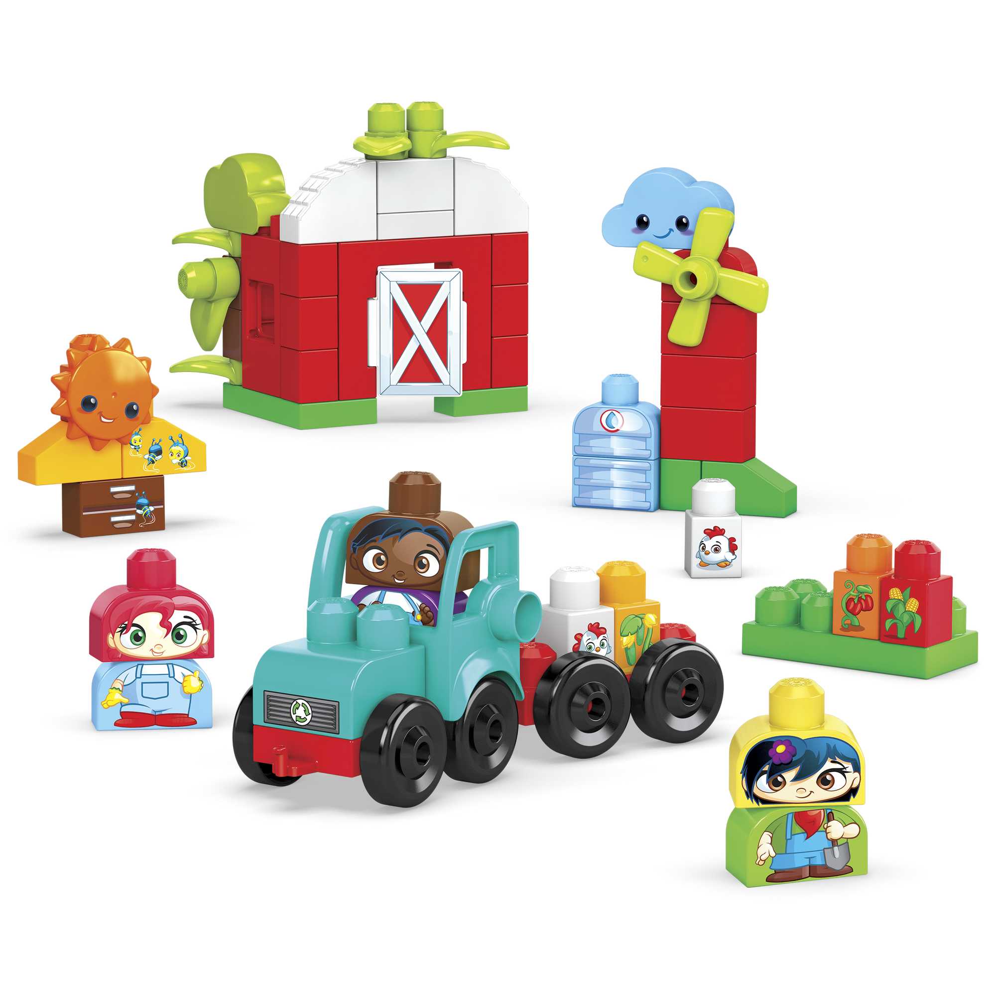 Mega Bloks Ville Verte Ferme Culture et Protection
