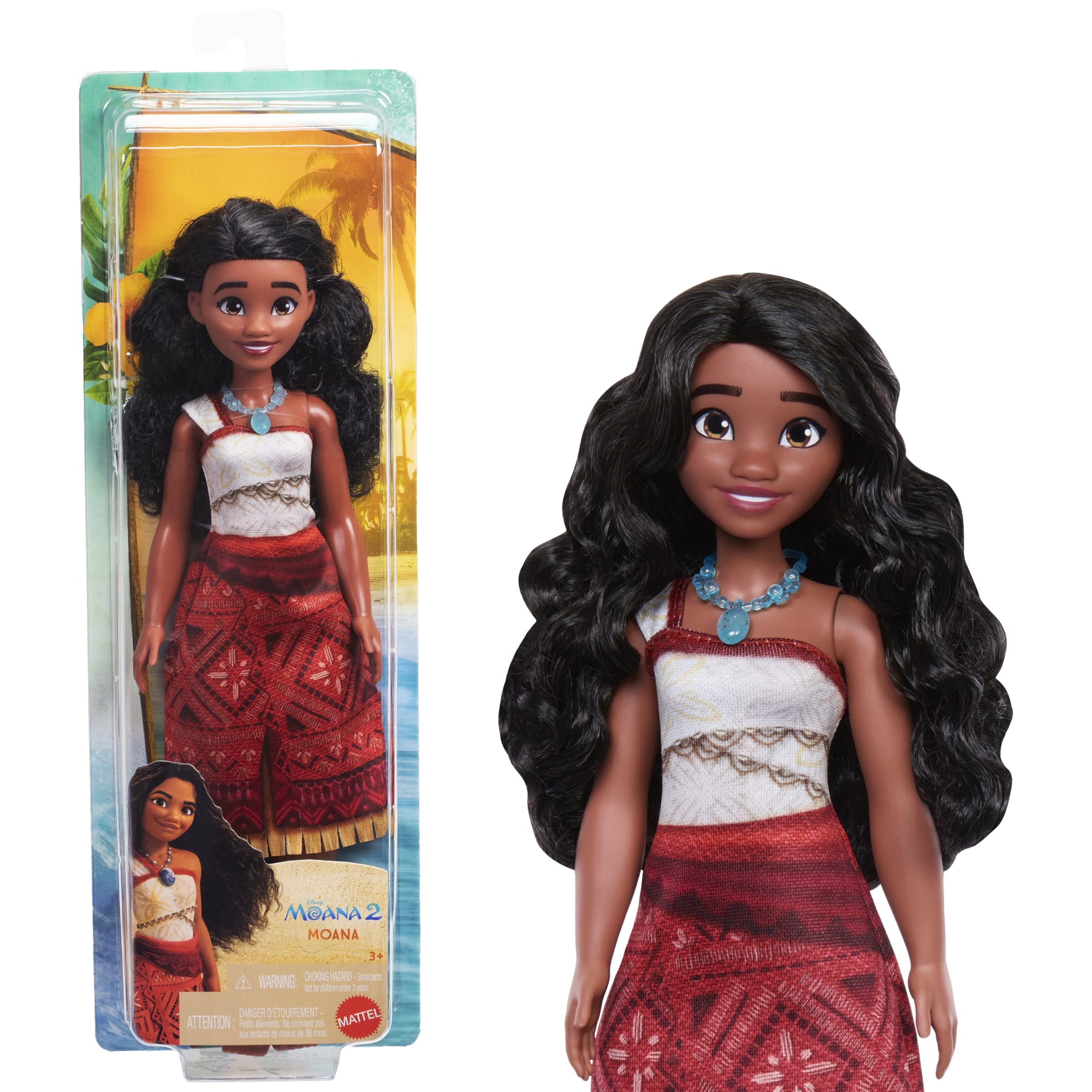 Disney Moana 2 Moana Fashion Doll With 2 Accessories & Removable Outfit, inspired By The Movie