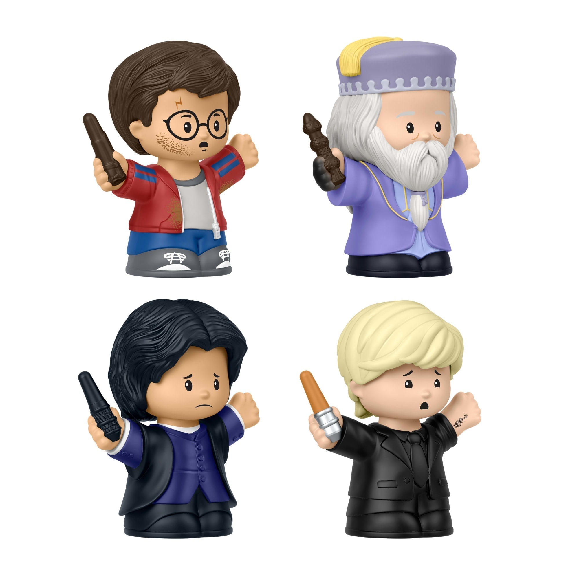 Little People Collector Figura de Brinquedo Pacote do Harry Potter Enigma do Príncipe