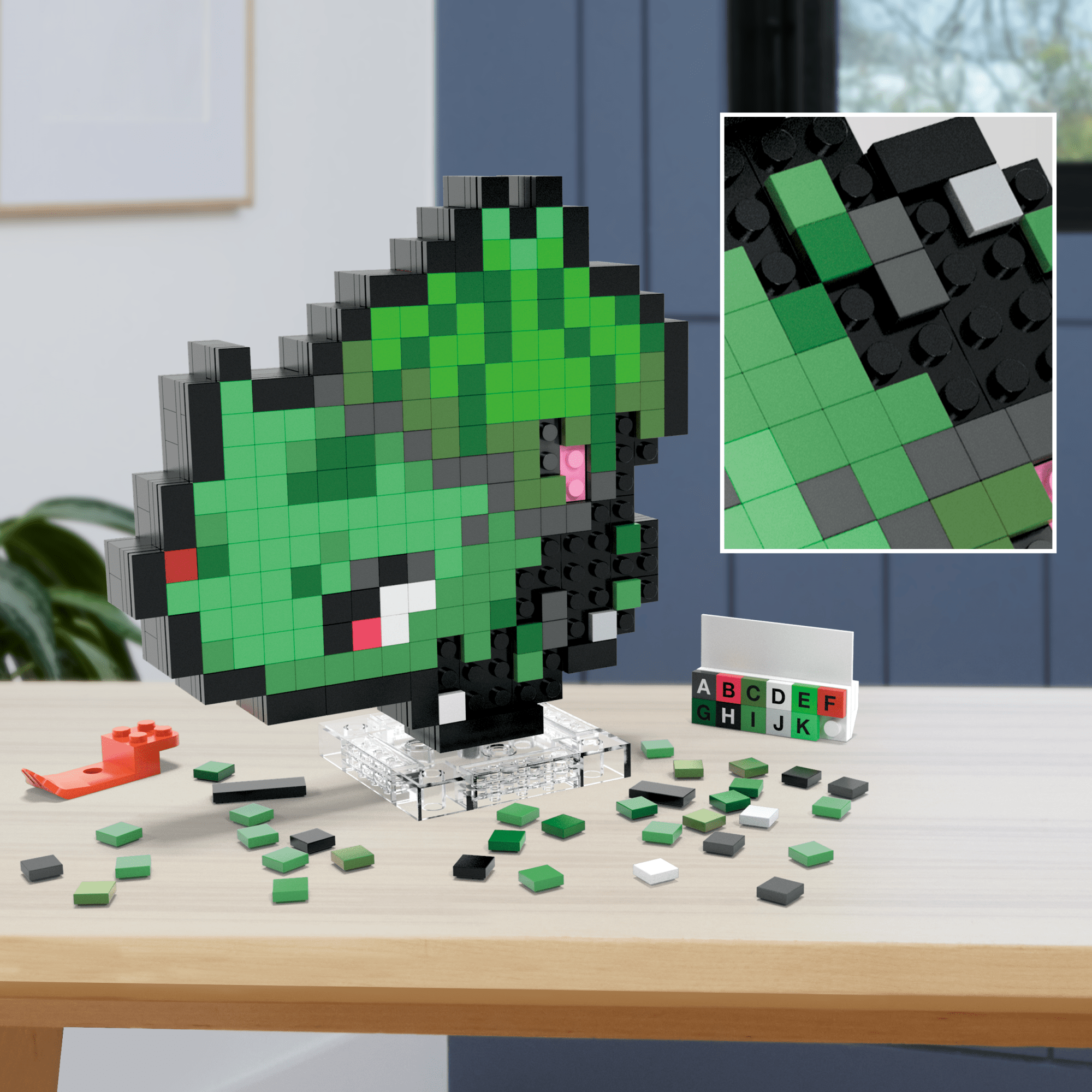 MEGA Pokémon Jogo de Construção Bulbasaur Pixel