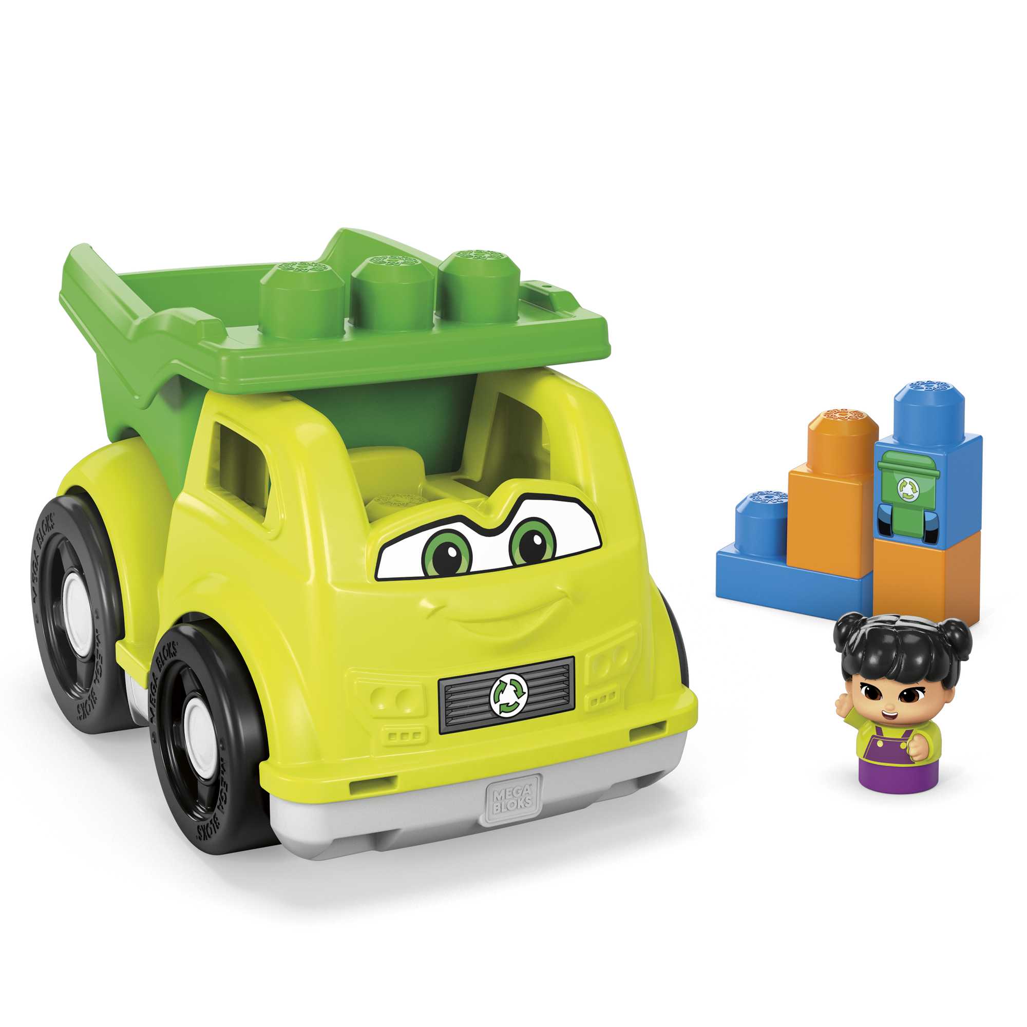 Mega Bloks Juguete de Construcción Pequeño Vehículo de Reciclado
