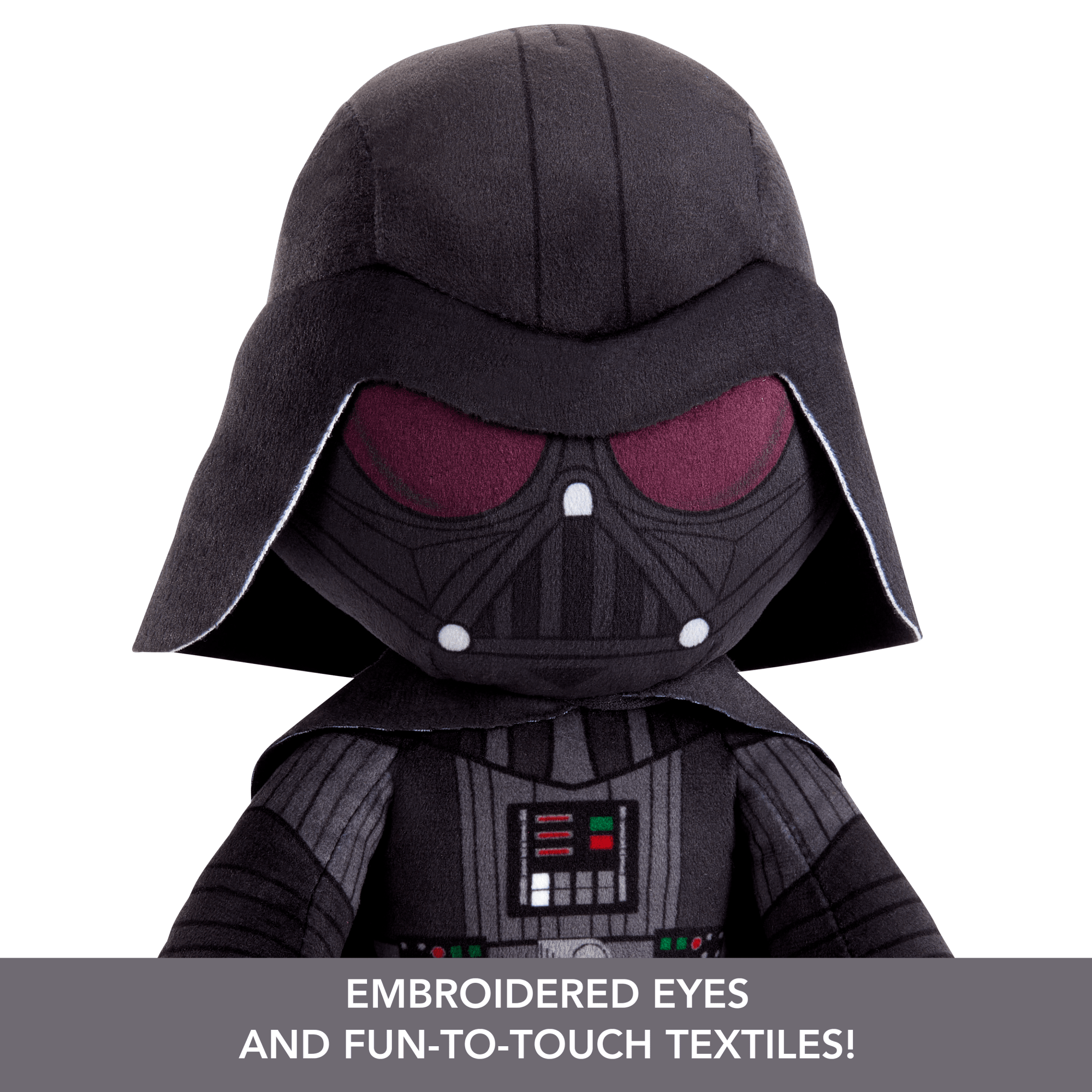 Star Wars Plush Talkers Darth Vader Soft Toy, 11 To 12-Inch Collectible Plush With Sound & Phrases