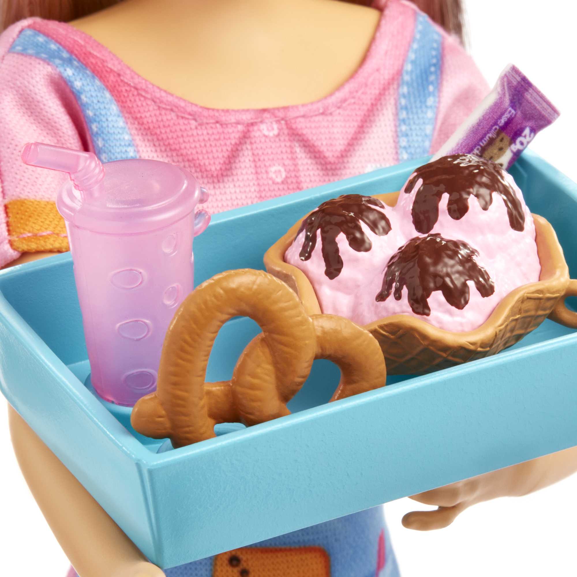 Barbie®-Skipper Premiers Jobs Coffret Snack-Bar, Avec Accessoires