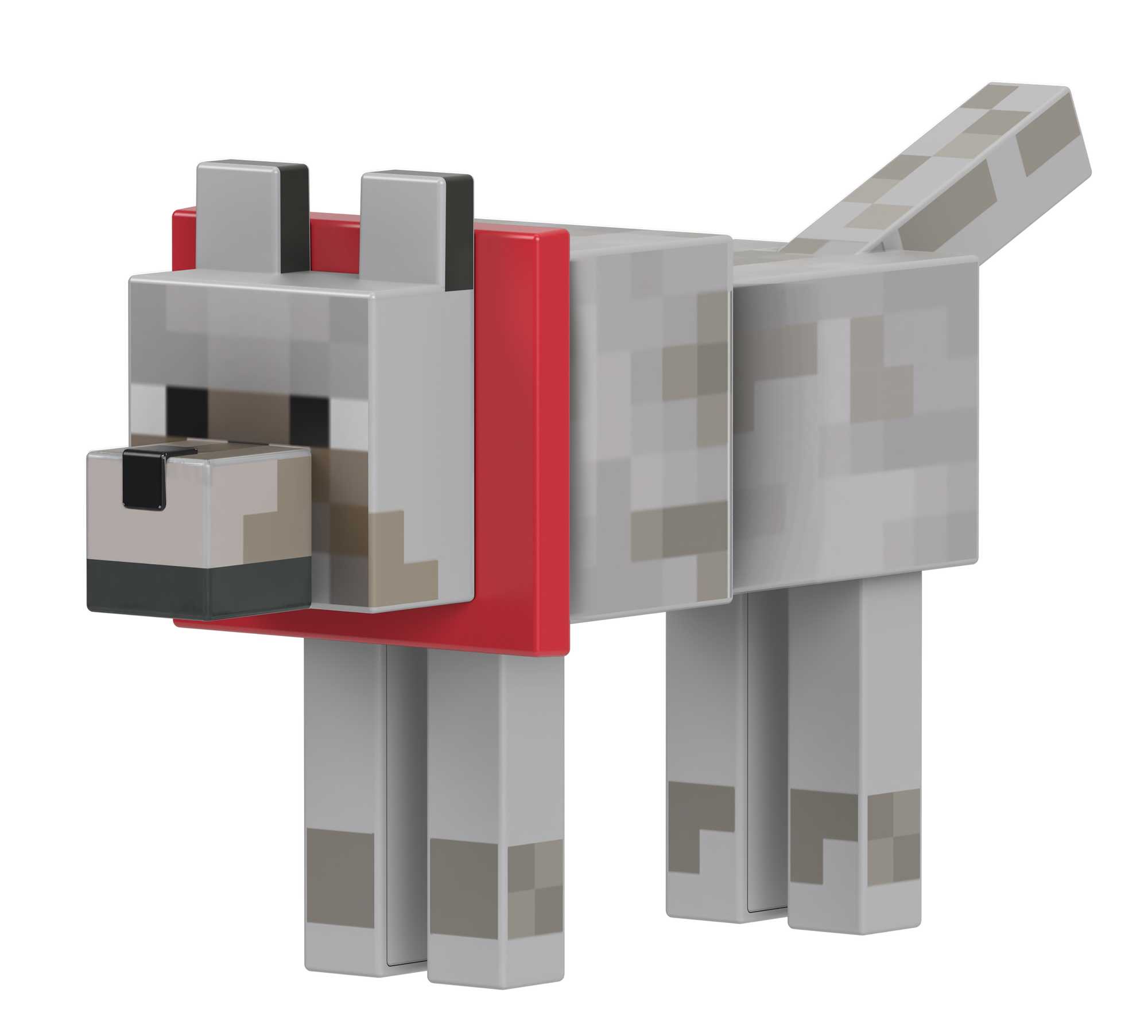 Minecraft-Loup-Figurine 14 Cm à Collectionner Avec Accessoires