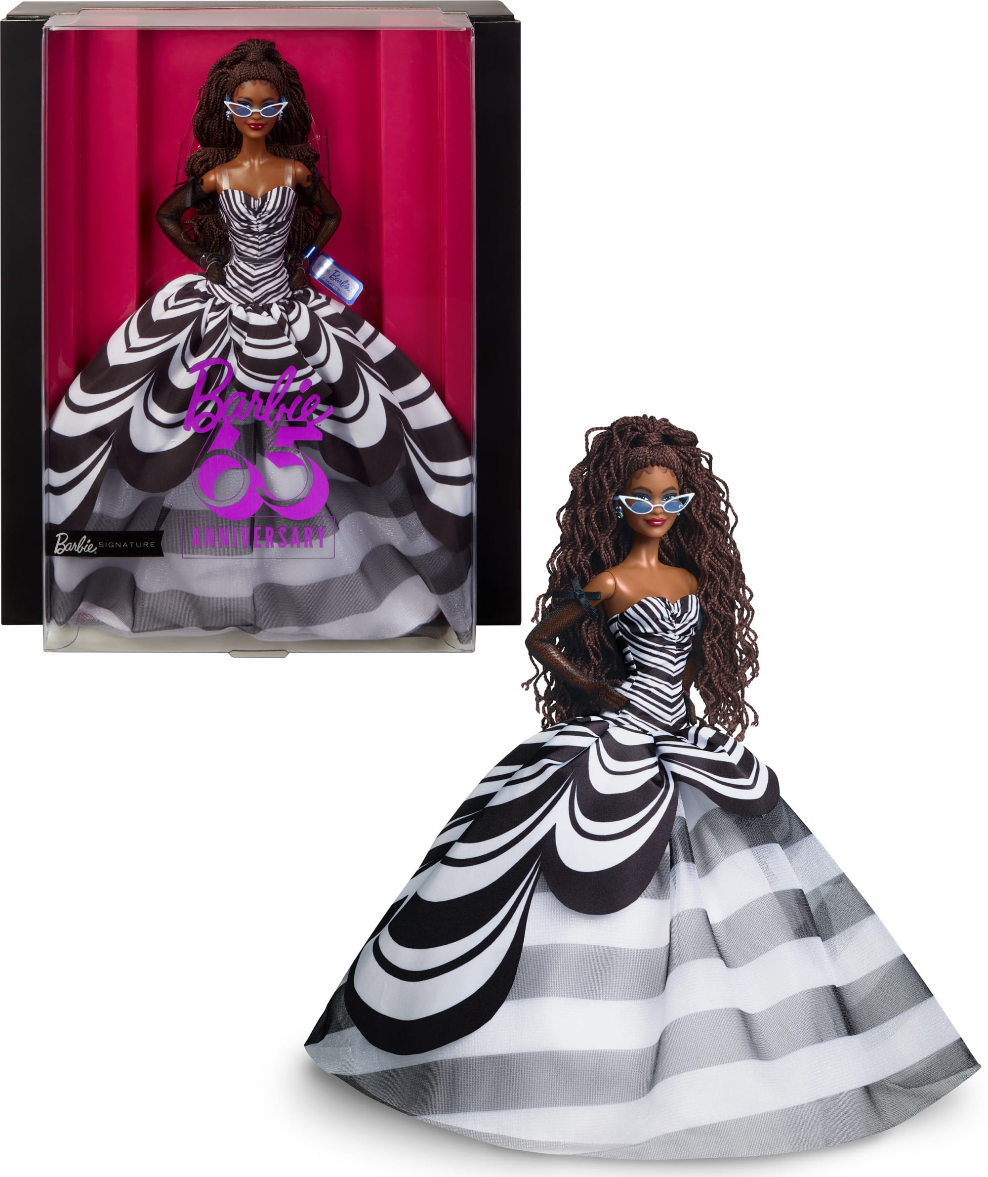 Barbie – Signature – 65E Anniversaire – Poupée de Collection Brunette